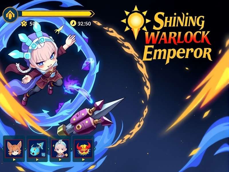 Shining Warlock Emperor character customization screen